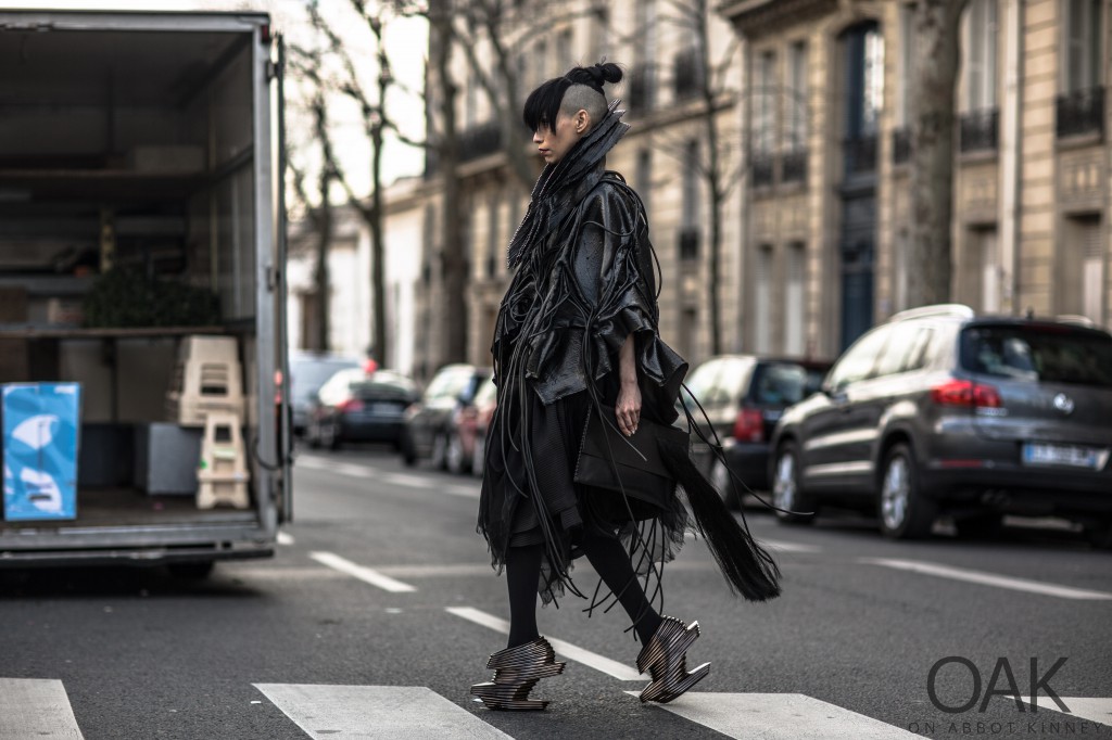 paris, paris fashion week, le report, all black